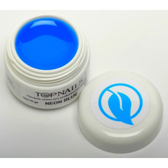 Topnails UV Gel barevný Neon 5g Blue 523