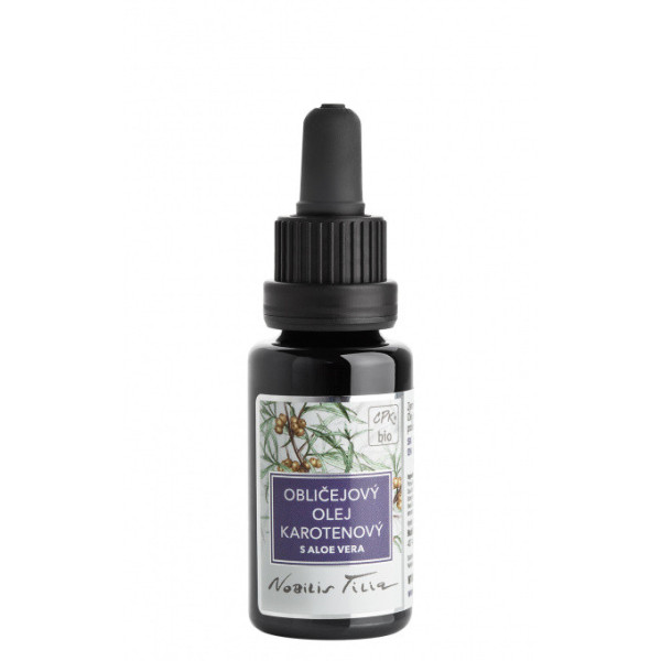 Nobilis Tilia Olej obličejový Karotenový s Aloe vera 20ml