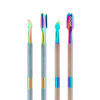 OCHO Pusher oboustranný na kůžičku titanový 13cm