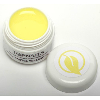 Topnails UV Gel barevný Pastel 5g Yellow