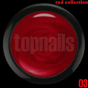 Topnails UV Gel barevný Red collection 5g 03