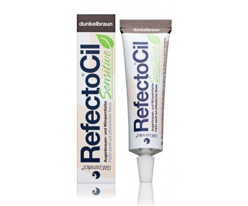 RefectoCil Sensitive Barva na řasy Tmavě hnědá 15ml