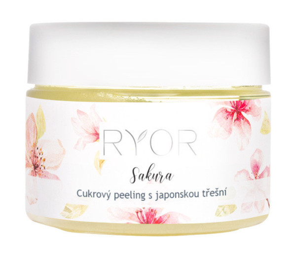 Ryor Peeling cukrový s japonskou třešní 325g