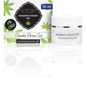 Ryor Gel konopný výživný 50ml