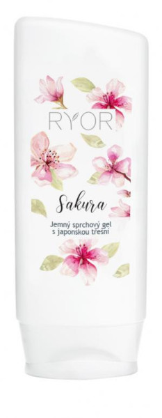 Ryor Gel sprchový s japonskou třešní 200ml