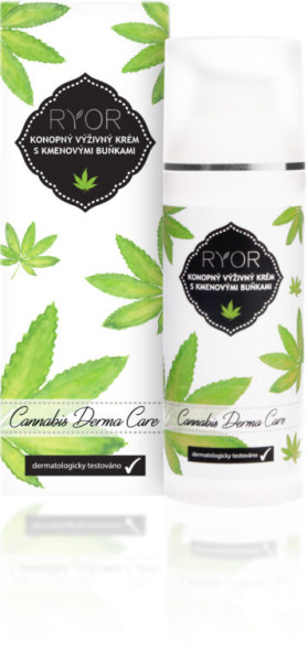 Ryor Krém konopný výživný s kmenovými buňkami 50ml