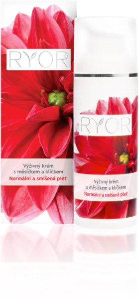 Ryor Krém výživný s měsíčkem a klíčkem 50ml