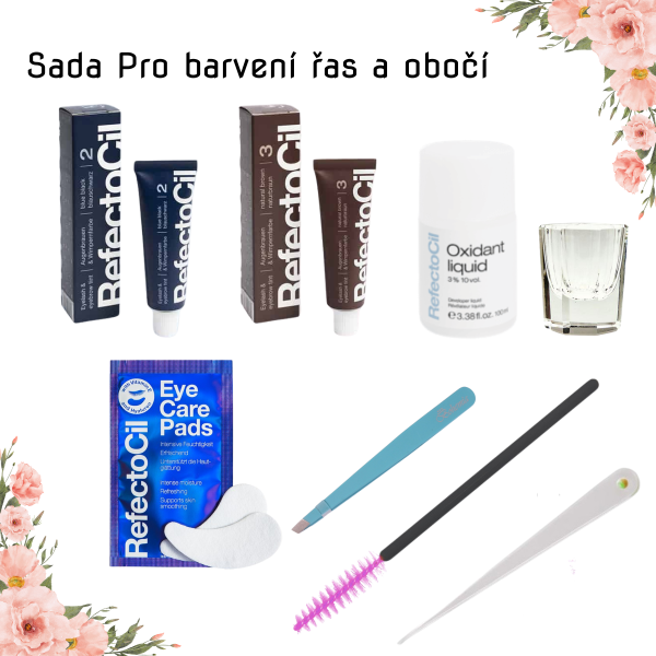 Sada Pro barvení řas a obočí