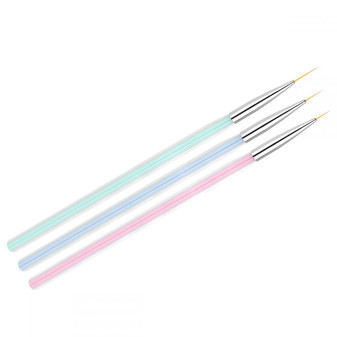 Štětec na zdobení sada 3ks Beauty Artists