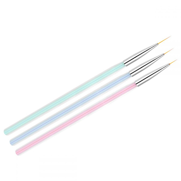 Štětec na zdobení sada 3ks Beauty Artists