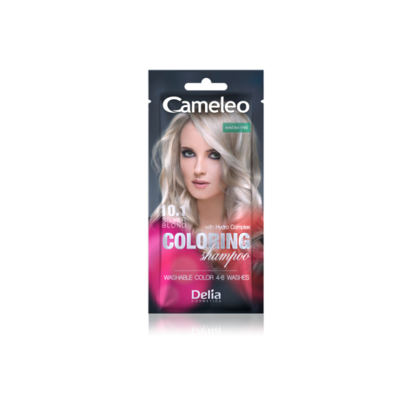 Delia Cosmetic Cameleo Šampon barevný 10.1 Stříbrný blond 40ml