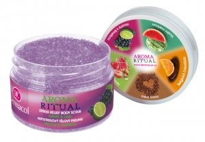 Dermacol Peeling tělový antistresový Hrozny s limetkou 200g