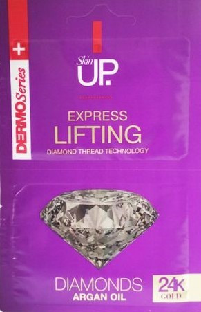 Skin Up Maska na obličej express lifting se zlatem 2x5ml