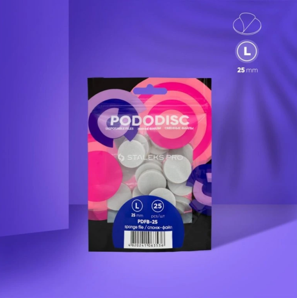 Staleks Pododisk Pro Pilník-houbička L