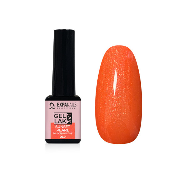 Expa Nails Gel lak 3v1 5ml Sunset pearl