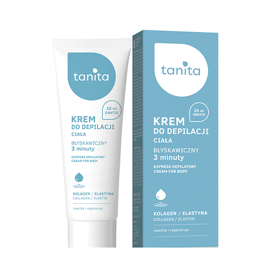 Tanita Krém depilační 3 minutový 125ml