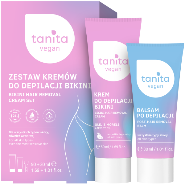 Tanita sada depilačních krémů na oblast bikin