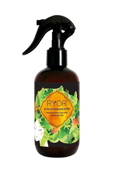 Ryor Vlasový keratin sprej 250ml