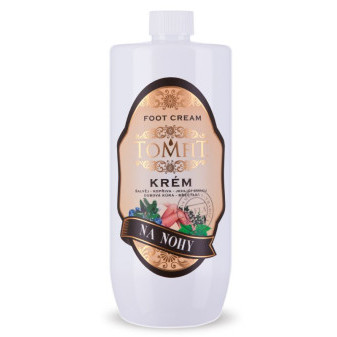 TOMFIT Krém na nohy 1l