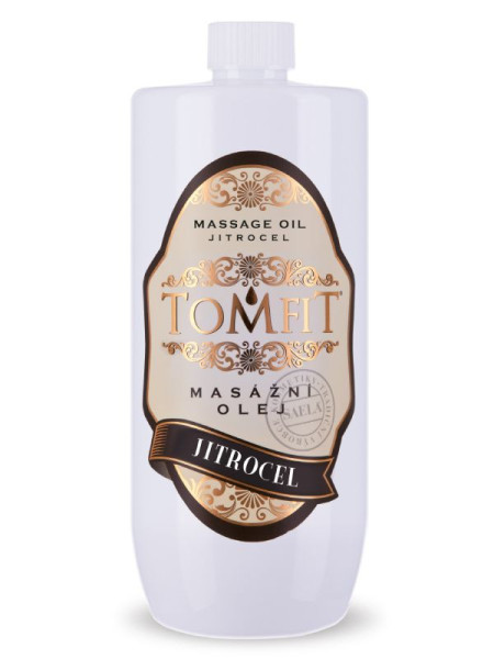 TOMFIT Olej Masážní Jitrocel 1l