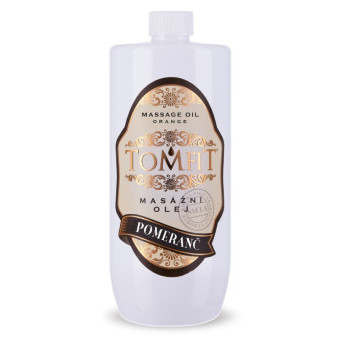 TOMFIT Olej Masážní Pomeranč 1l