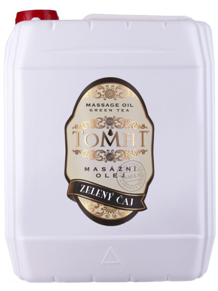 TOMFIT Masážní olej Zelený čaj 5l