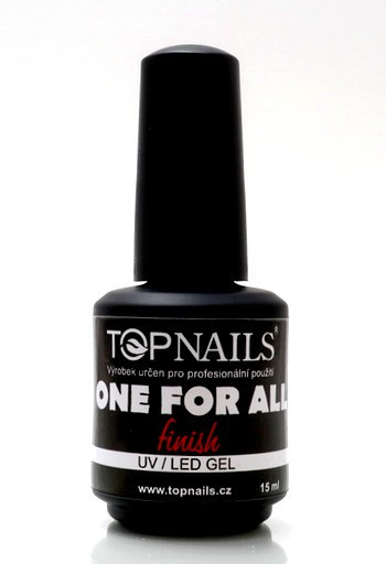 Topnails  ONE FOR ALL finish gel UV / LED 15ml
