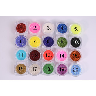 Zdobící prach speciál Jemný 47 Pastel Fialový