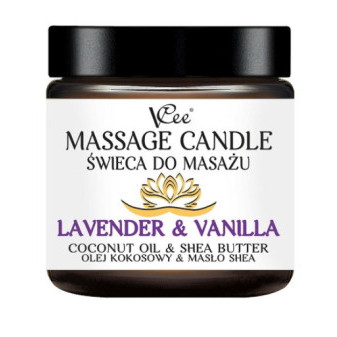 VCee Svíce masážní Levandule & Vanilka 80g