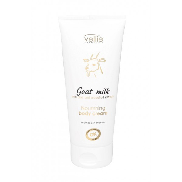 Vellie Výživný tělový krém s kozím mlékem tuba 200ml