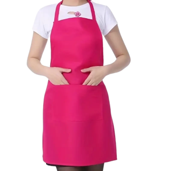 Zástěra kosmetická růžová