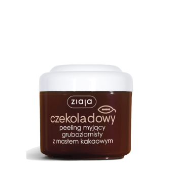 Ziaja Peeling sprchový hrubozrnný na tělo čokoládový s kakaovým máslem 200ml