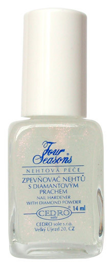 Four Seasons Zpevňovač nehtů s diamantovým prachem 14ml