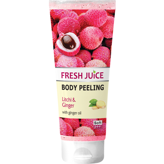 Fresh Juice Peeling tělový Liči a Zázvor 200ml